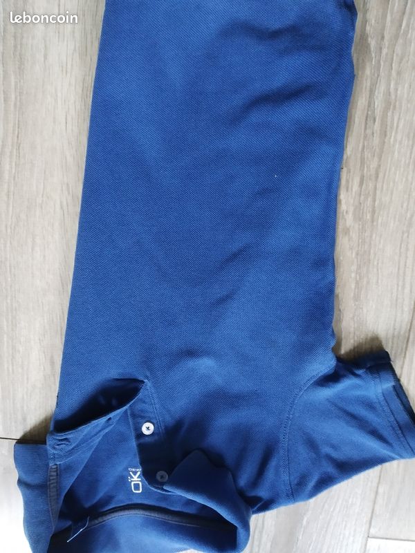 Polo bleu Okaïdi 8 ans (image 2)