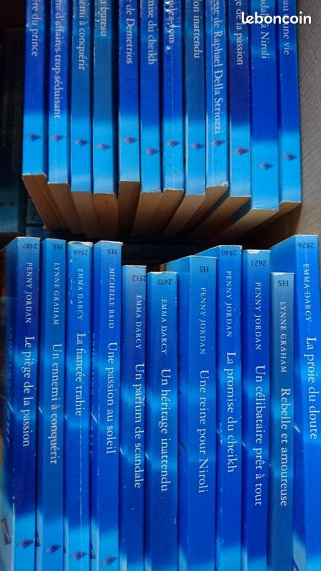 Lot anciens livres harlequin collection azur (image 3)