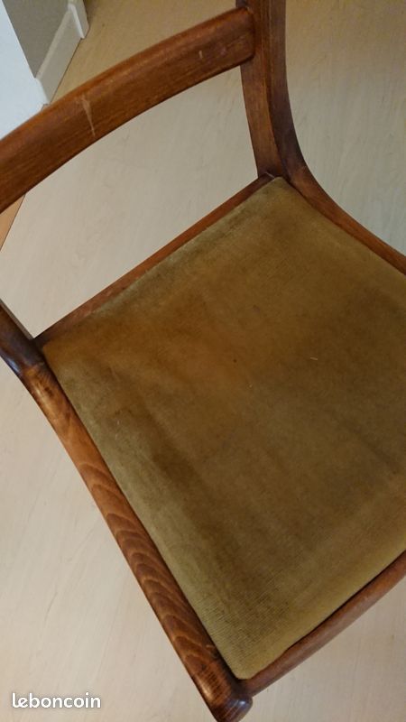 Chaise bois massif (image 3)