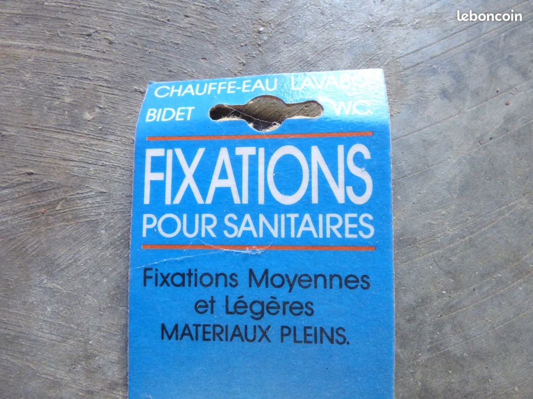 Tige fixation pour sanitaire WC - evier... (image 2)