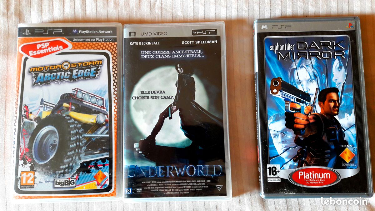 Jeux PSP Dark Mirror + Underword + Arctic Edge (image 1)