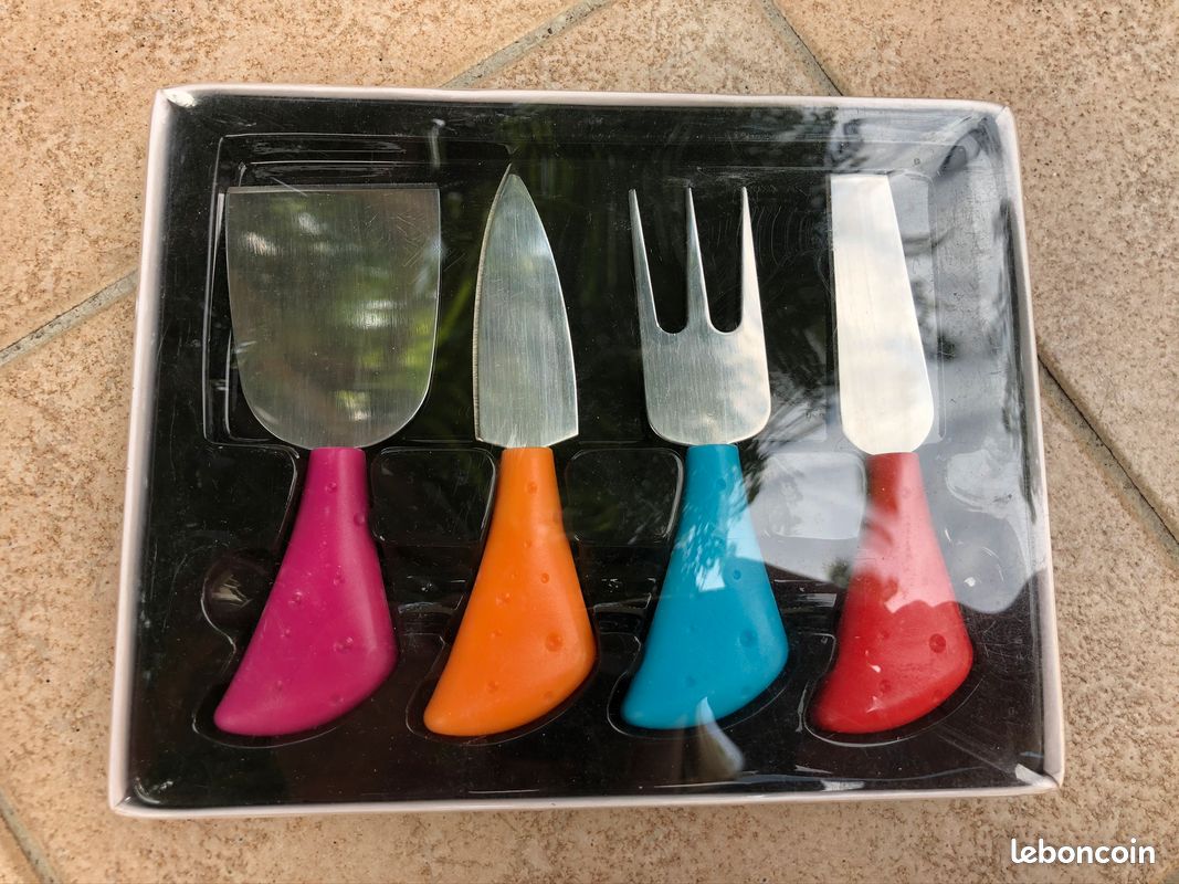 Couverts à fromage colorés (image 1)