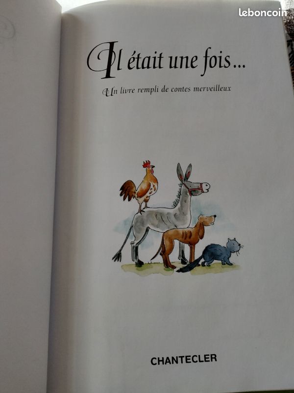 Il était une fois un livre rempli de conte merveilleux livre neuf (image 3)