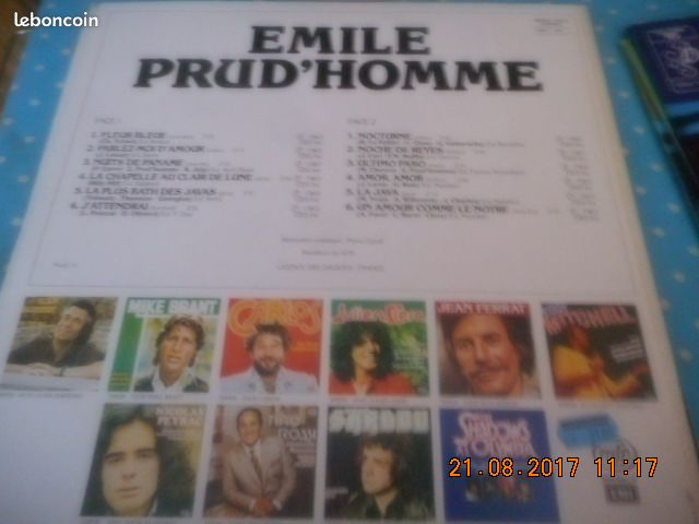 Dansez avec Emile Prud'homme vinyle (image 2)