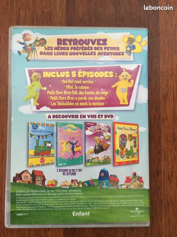 Oui oui ours brun teletubbies (image 3)