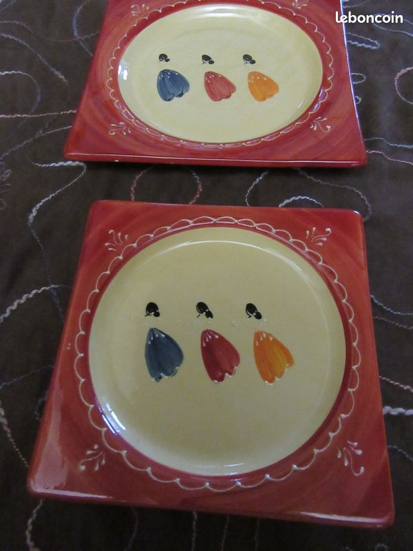Jolis plats Vallauris Peints Mains (image 4)