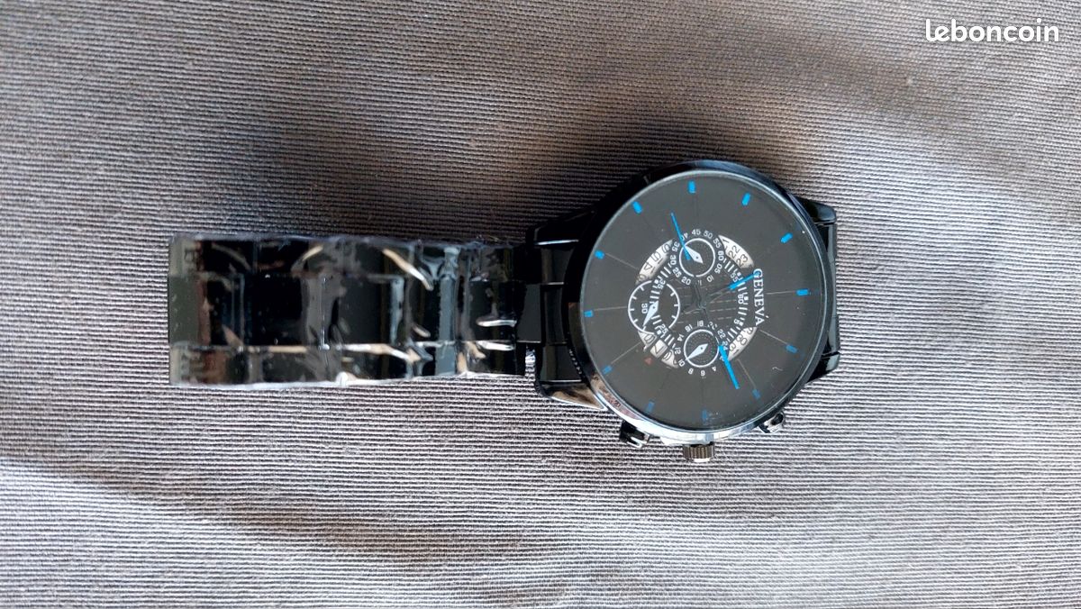 Montre Automatique Pour Homme - Noire, Neuve Avec étiquettes - Fonctions Jour/date/mois