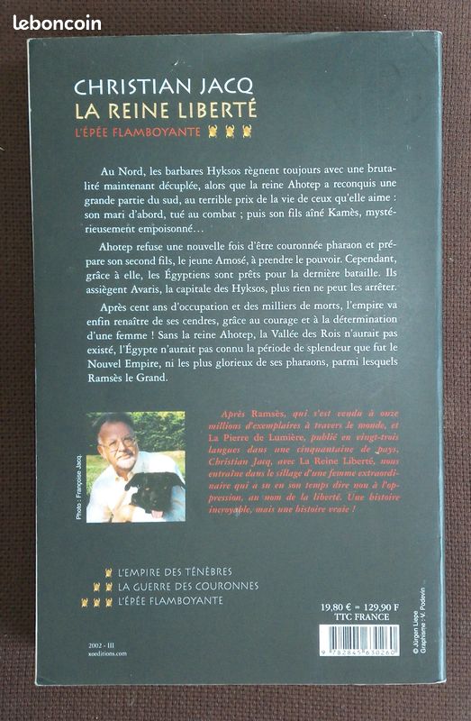 Trilogie La Reine Liberté Christian Jacq (image 5)