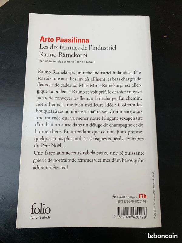 Les 10 femmes de l'industriel Rauno Ramekorpi, Arto Paasilinna (image 2)