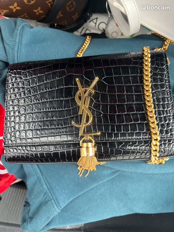 Croco Sacs Yves Saint Laurent Femme Ysl Bag Prix Sac A Main