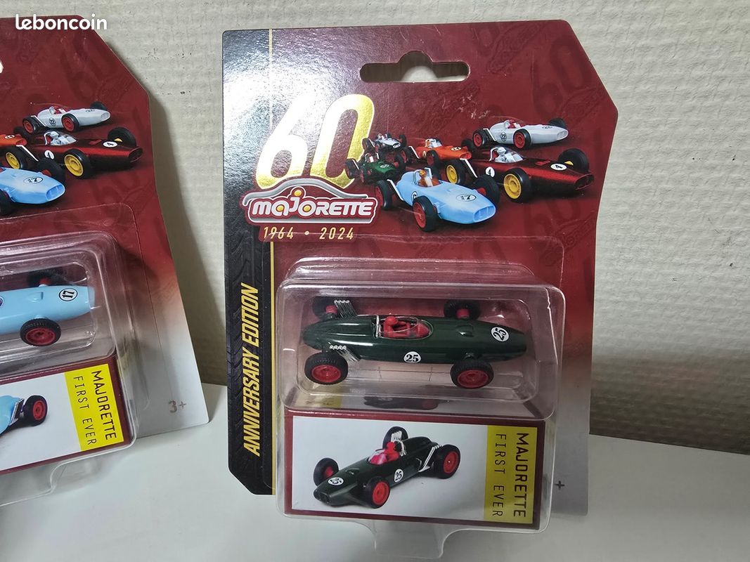 Lot De 4 Miniatures De Voitures De Formule 1 (F1) - Échelle 1:55 - Diverses Marques - Occasion Bon état