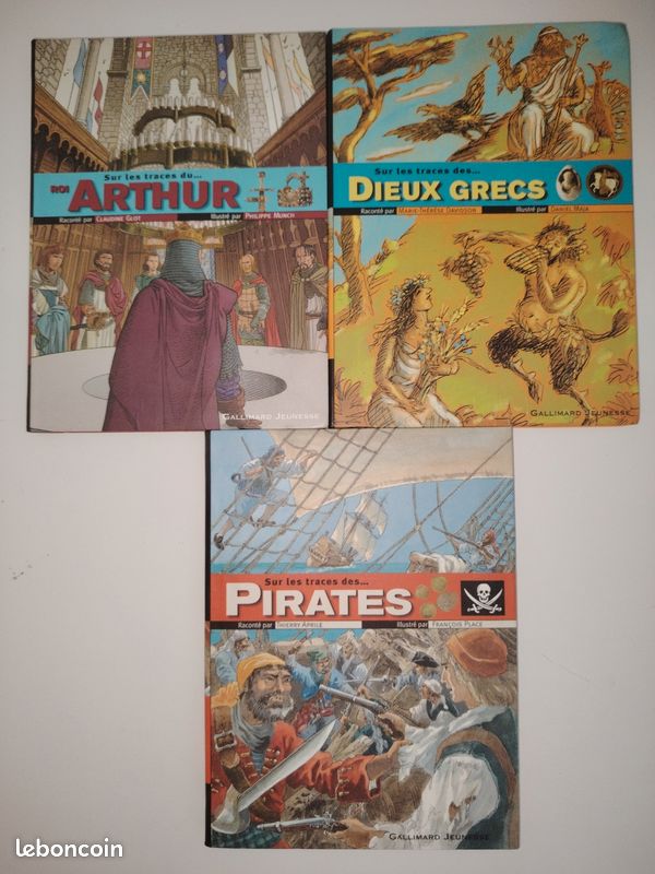 Livres sur l'histoire pour enfants "Sur les traces de" (image 3)