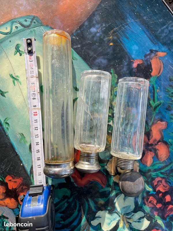 Flacon Bouillant Pyrex 4060 à Fond Plat Col Long 125 Ml Lot De 2 Neuf - étiquette Verte
