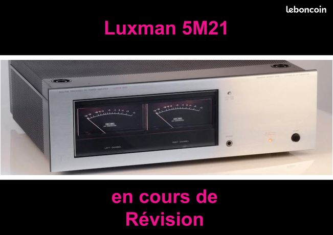 Ampli Luxman 5M21 - Rare - Haut de Gamme Audiophile - Photo, audio & vidéo