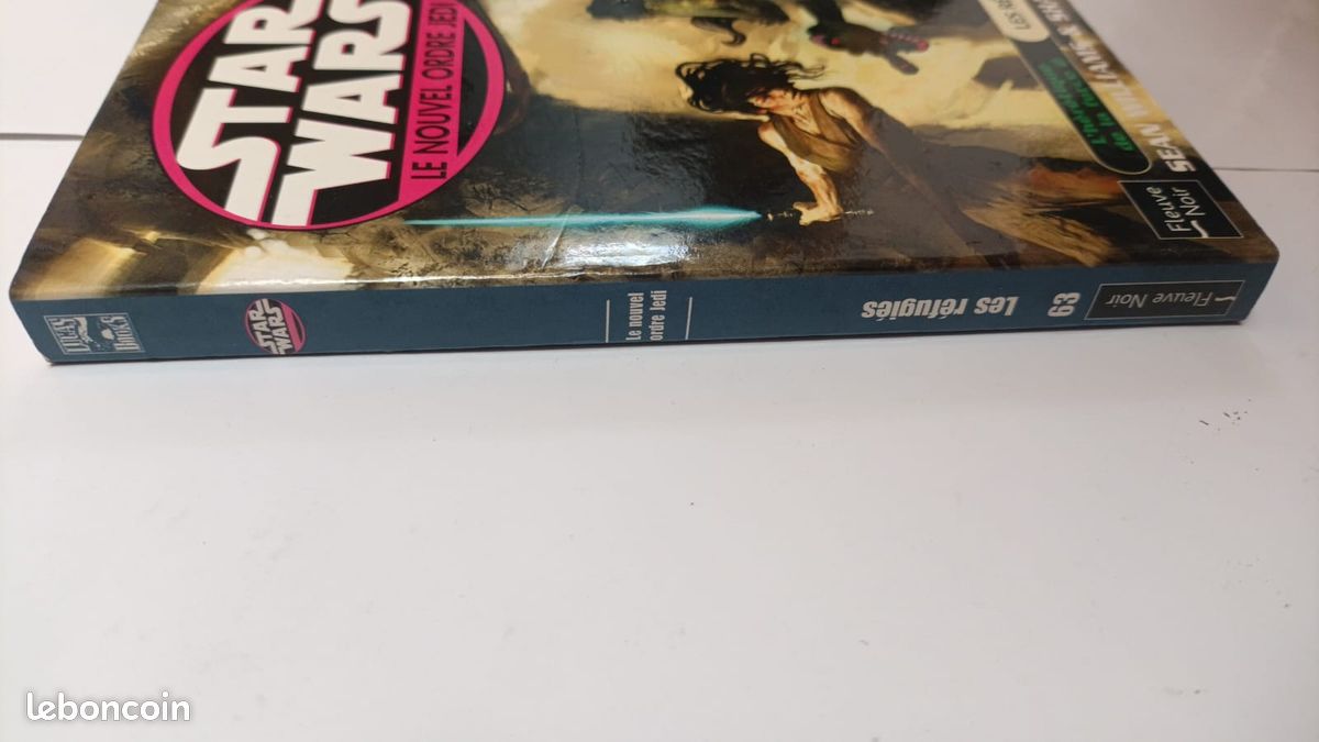 Livre romans star wars - l'hérétique de la force 2 - les réfugiés TBE (image 2)