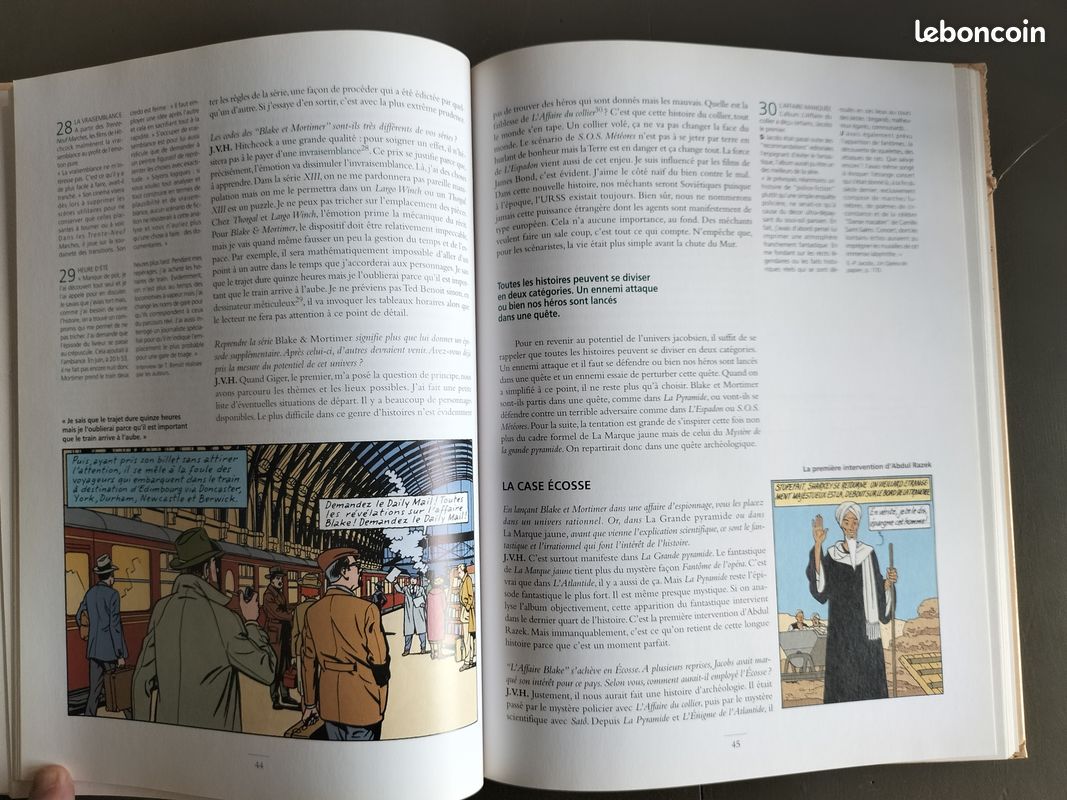 Blake et Mortimer (histoire d un retour) Jean-Luc Cambier Eric Verhoest Entretiens avec Jean Van Hamme et Ted Benoit (image 5)