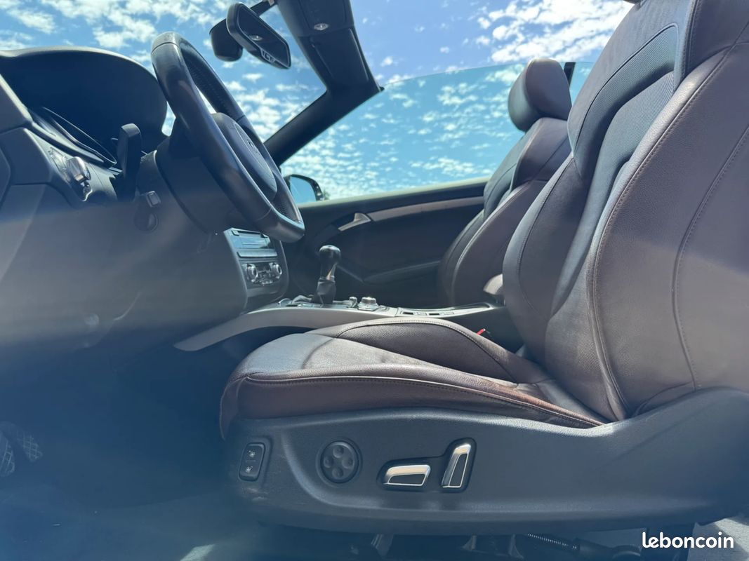 AUDI A5 Cabriolet 2.0 TFSI 211CV Suivi complet - Sièges Chauffants / Ventilés / Électriques (image 16)