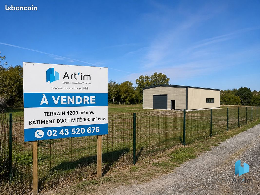 Terrain 4219 m² · à Sceaux-sur-Huisne · 4 219 m² · 187 340 €