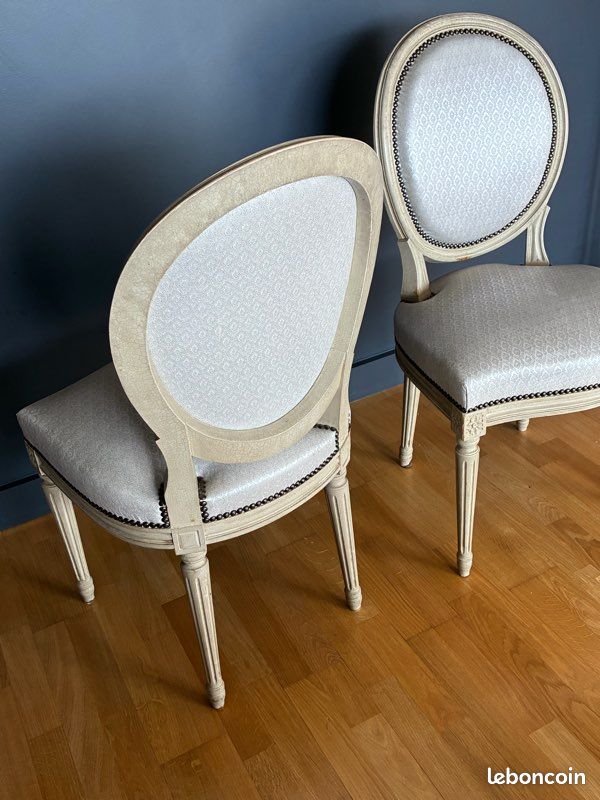 Chaises styles Louis XVI (image 2)