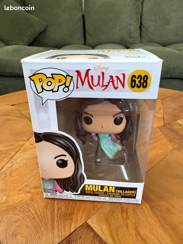 Figurine Funko Pop n°638 Mulan Villager – Disney Mulan (image 5)