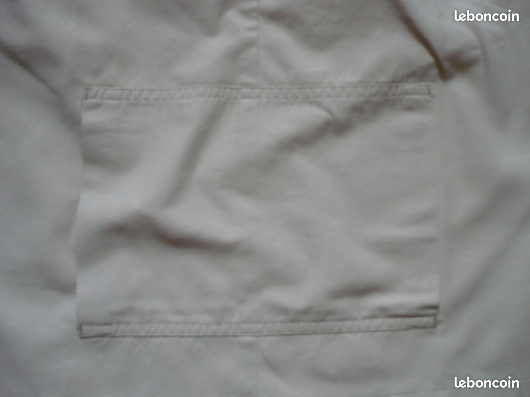 Haut beige sans manche T38 Pat4 (image 2)