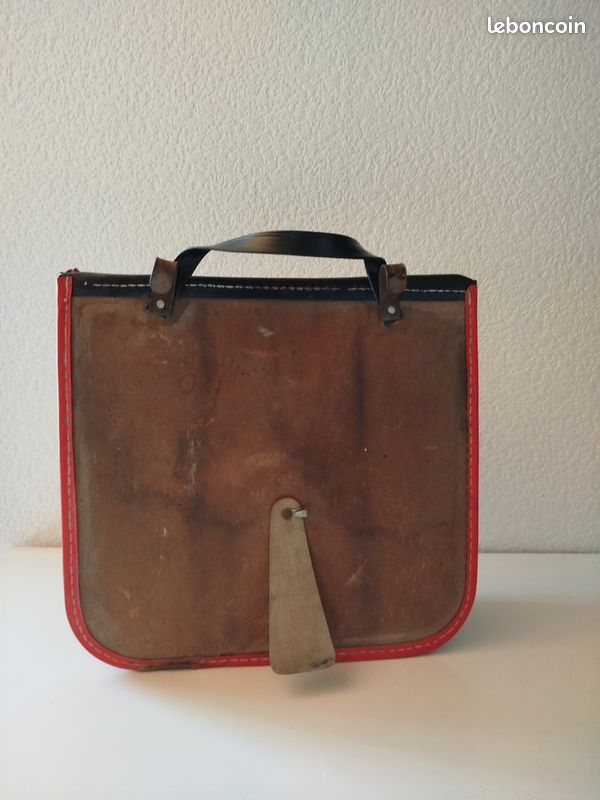 Sac toile de jute, tote bag, vintage, 1960 - Acolytes Antique