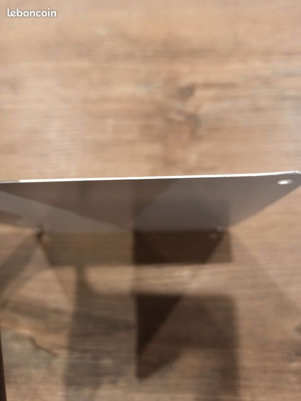 Hivia Lot De 2 Panneaux De Vidéosurveillance – Aluminium Brossé 15x15 Cm – Signalétique Avertissement – Fixation Adhésive Ou Percée