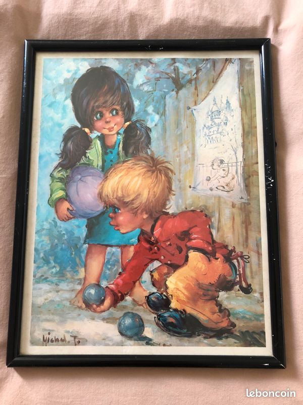 Lithographie vintage (image 1)