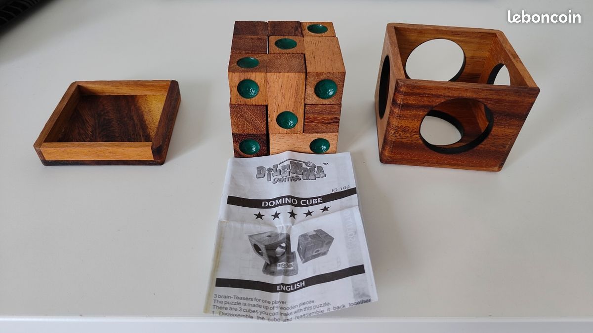 Casse-tête Dilemma games Domino cube (image 1)