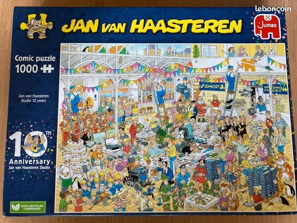 Jan van Haasteren - Magasin de musique et fêtes de fin d'année Puzzle Jan van Haasteren - Magasin de musique et fêtes de fin d'année Puzzle
