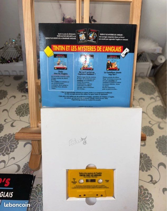 Harrap's Tintin chez les Anglais Initiation à l'anglais Livre/Cassette (image 8)