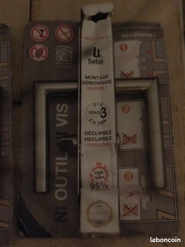 Lot de poignées de portes Sofoc (image 1)