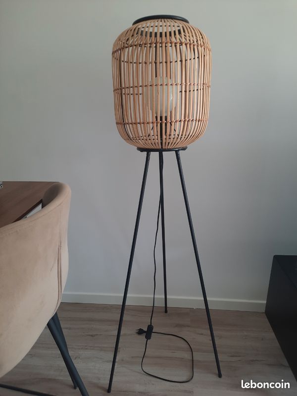 Lampadaire bambou Maison du Monde - Dcoration
