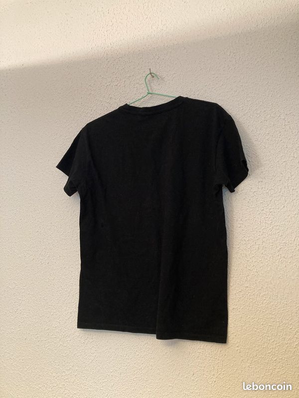 Tee Shirt noir avec motif Chevalier Taille XS (Adulte/enfant) (image 4)