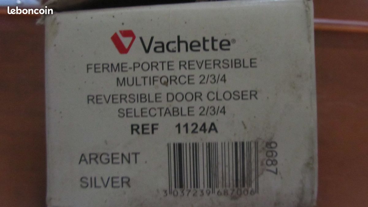 Ferme porte réversible Vachette neuf (image 3)
