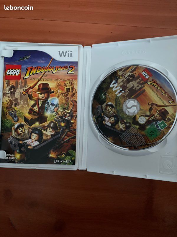 Indiana jones 2 lego jeu wii (image 3)