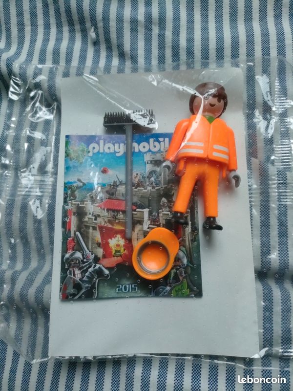 Playmobil balayeur neuf (image 1)