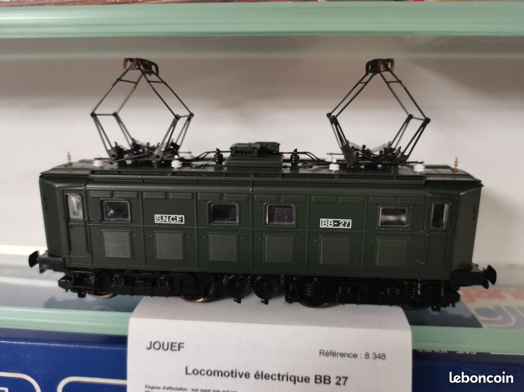 Locomotive ho SNCF BB 9288 jouef réf 8331 - Modélisme