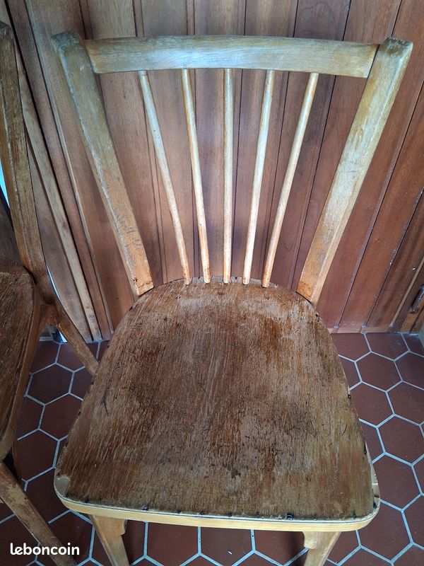 2 authentiques Chaises Baumann (image 4)