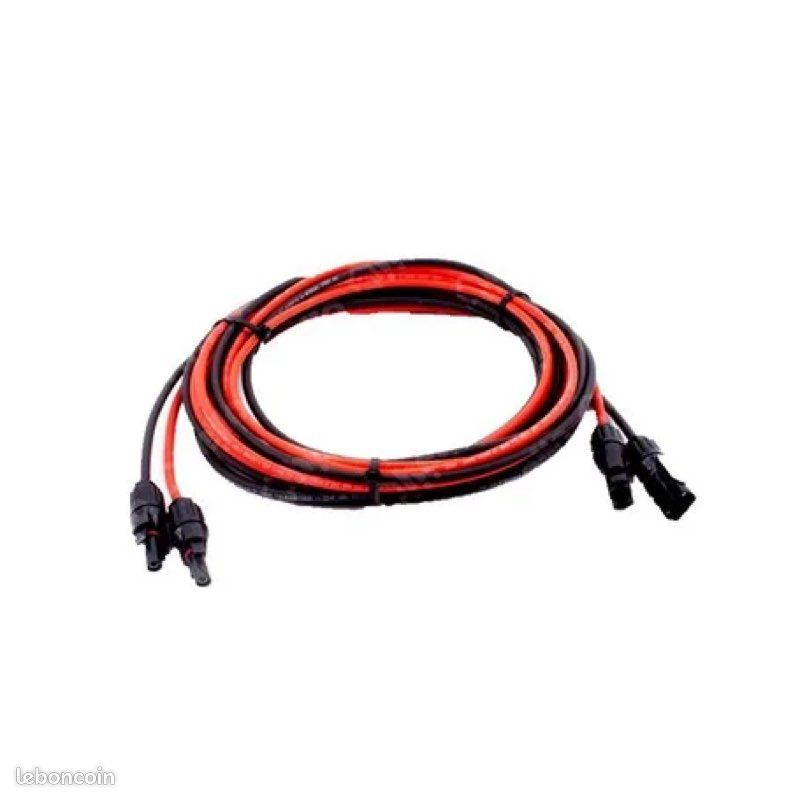 Rallonge câble solaire - Bricolage