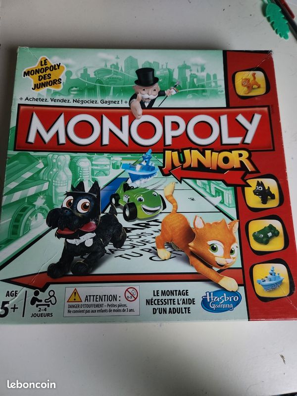 Monopoly junior jeu (image 1)