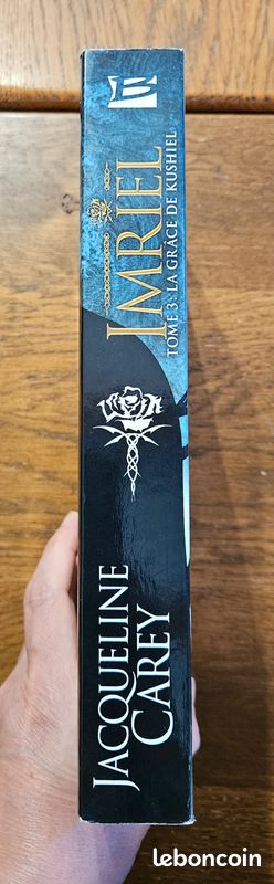RARE Livre : Imriel Tome 3 - La Grâce de Kushiel de Jacqueline Carey (image 2)