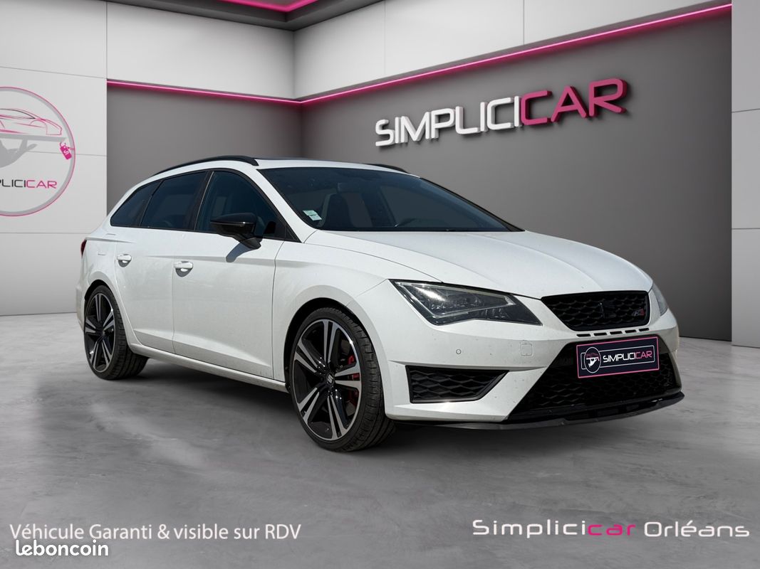 SEAT LEON 2.0 TSI 280 CUPRA CarPlay Toit ouvrant pano Sièges sport chauffants Garantie 12 mois (image 1)