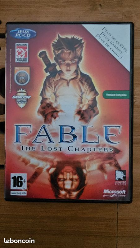Jeux PC. FABLE The Lost Chapters. CDs FR (image 1)
