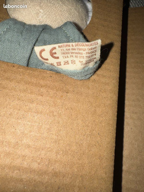 Doudou poétique tissu neuf. Nature et découverte (image 4)