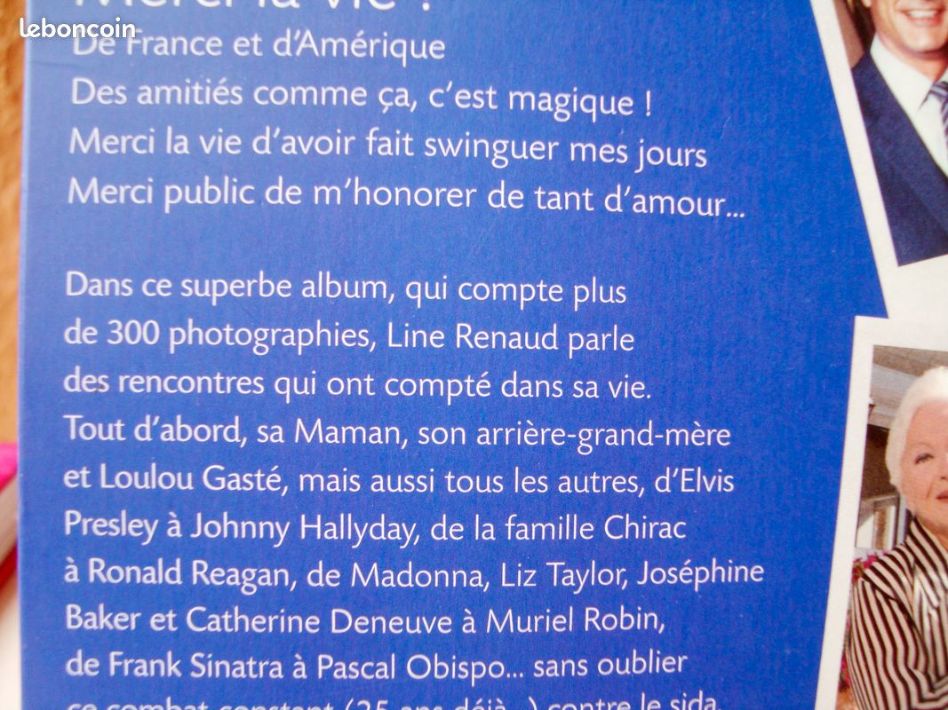 Line Renaud "Les rencontres de ma vie" neuf (image 3)