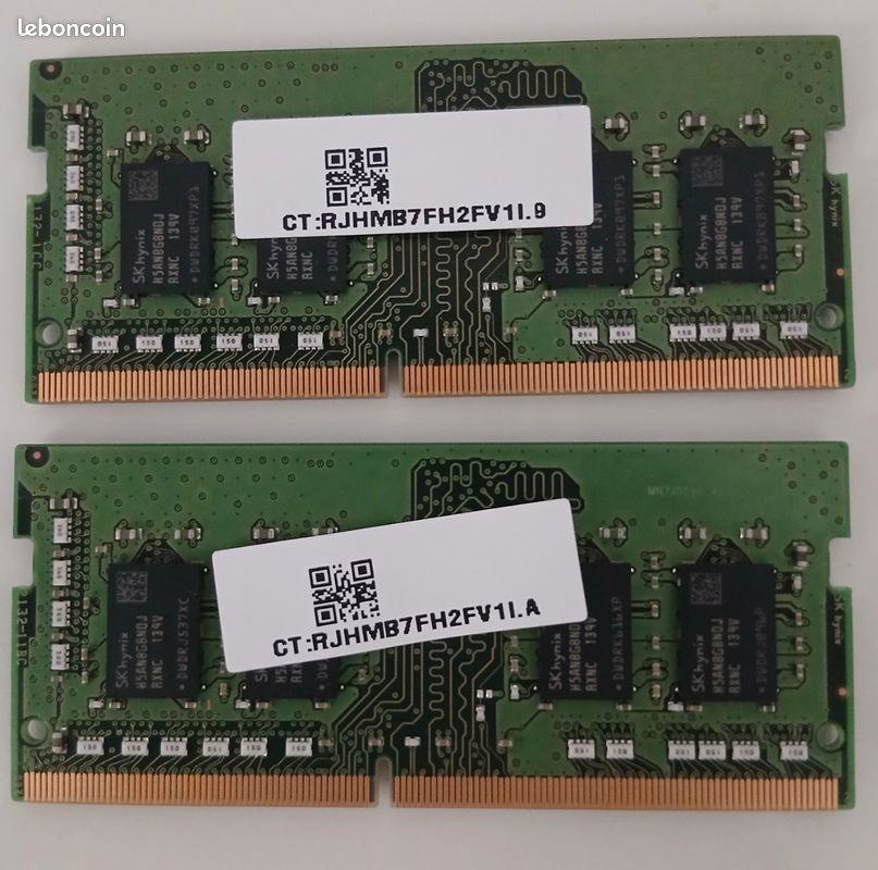 RAM 16Go (2 x 8Go) DDR4 3200 Sodimm (image 2)