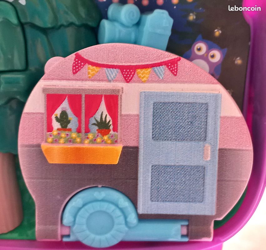 Polly Pocket-Soirée Pyjama-Grand Coffret Lama Surprises, dès 4 ans