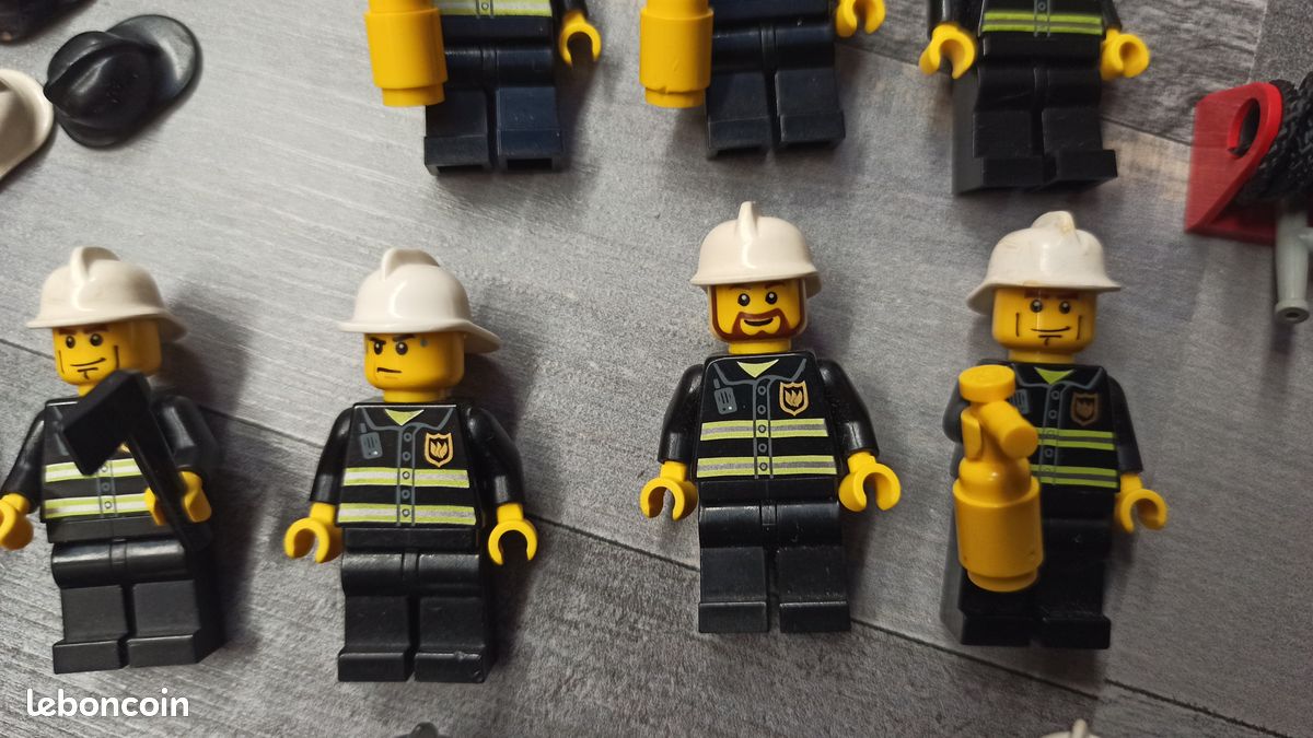 Lego Minifigs Pompiers (image 5)