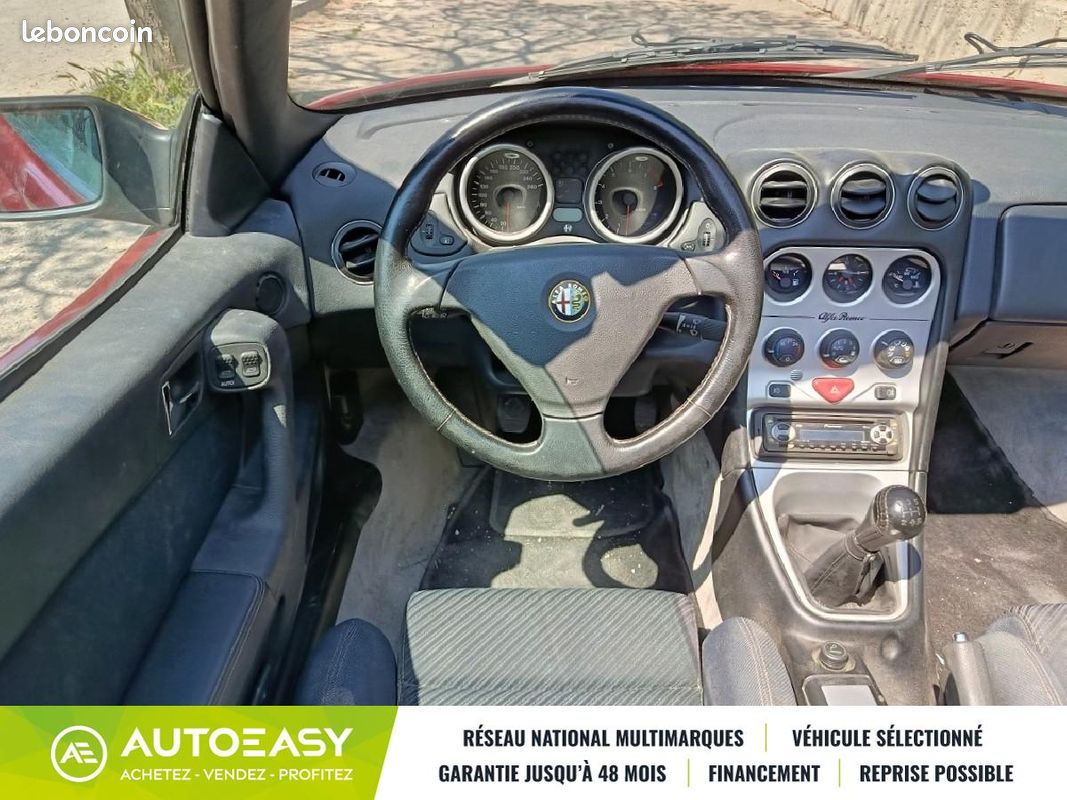 Alfa Romeo SPIDER GTV - 1.8 TS 16v 144 CH - 20.700 km réels - Origine France (image 13)